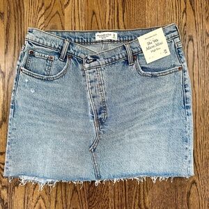 Abercrombie & Fitch Blue Mini Skirt Casual